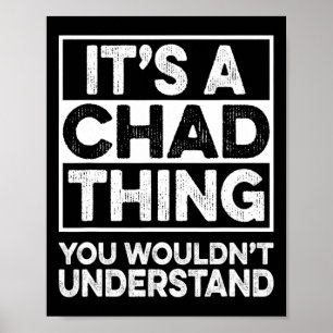 Poster C'est une affaire de Chad que vous ne comprendriez