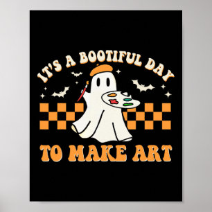 Poster C'est une journée merveilleuse pour faire de l'art