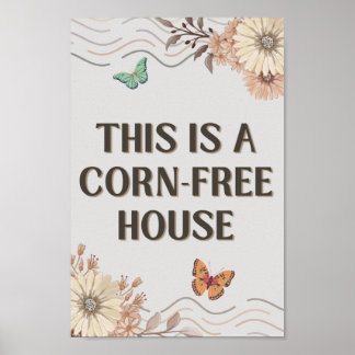 Poster C'Est Une Maison Sans Maïs