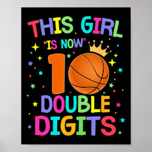 Poster Cette fille est maintenant 10 chiffres doubles 10e