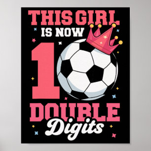Poster Cette fille est maintenant une fille de football à