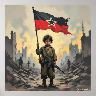 POSTER CETTE GUERRE NE FINIRA JAMAIS