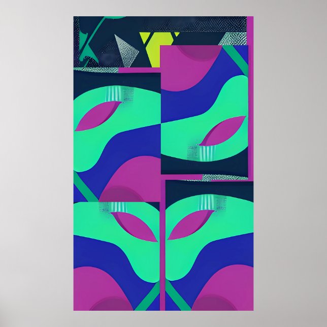 Poster Cette nouvelle vague de mascarade de Memphis (Devant)