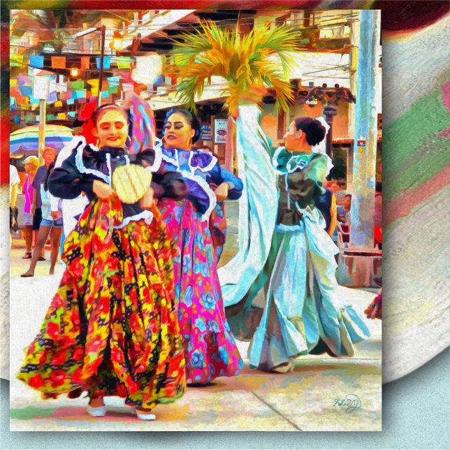 Poster Ceviche Mexican Festival Dancers 2549 Art Print (Créateur téléchargé)