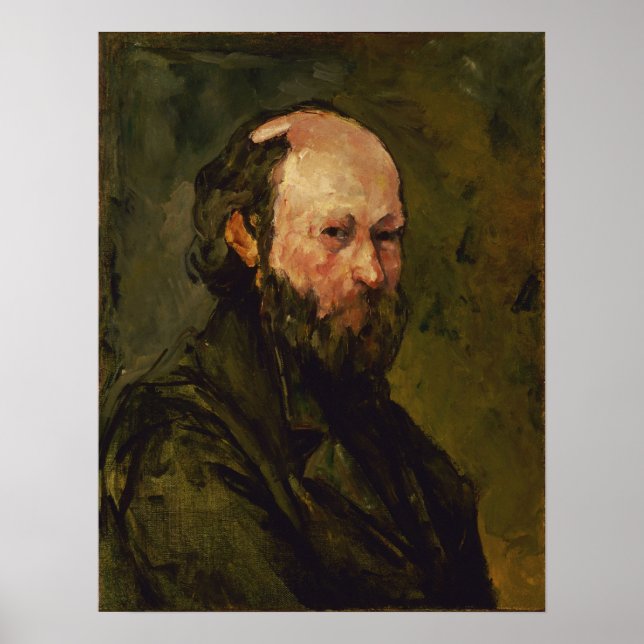 Poster Cézanne - Autoportrait (Devant)