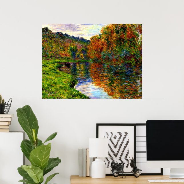 Poster Cezanne - Bras de la Jeufosse (Bureau à domicile)