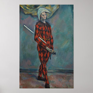 Poster Cézanne Harlequin