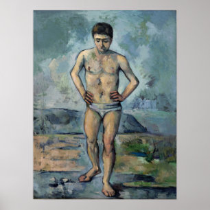 Poster Cézanne - La Grande Baigneuse