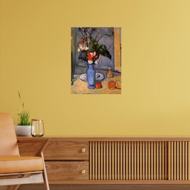 Poster Cezanne - Le Vase Bleu (Salon 2)