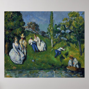 Poster Cézanne - L'étang
