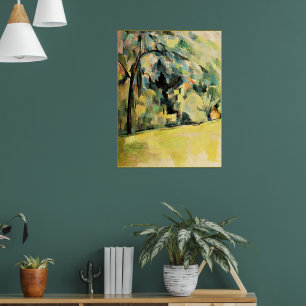 Poster Cezanne - Matin en Provence