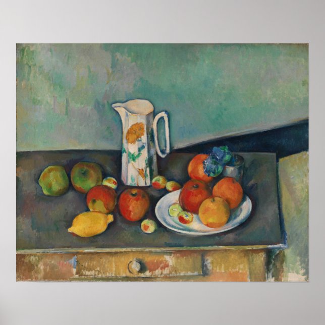 Poster Cézanne - Vie morte (Devant)
