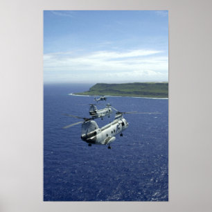 Poster CH-46 Sea Knights