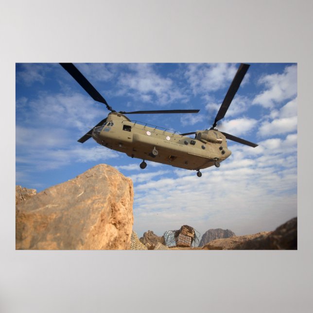 Poster CH-47 Chinook (Devant)