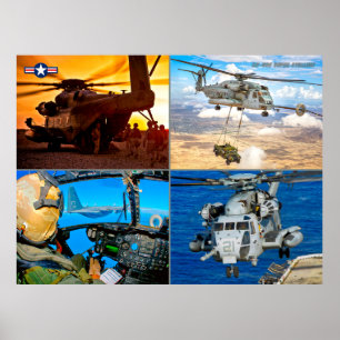 POSTER CH-53E SUPER STALLION