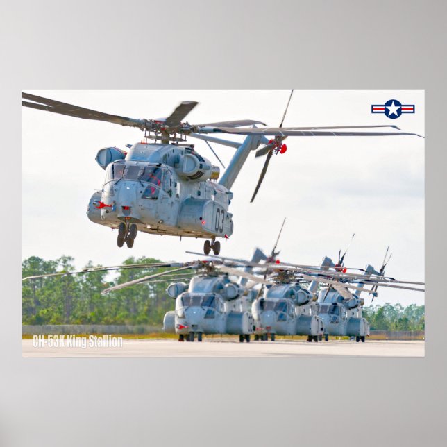 POSTER CH-53K KING STALLION (Devant)