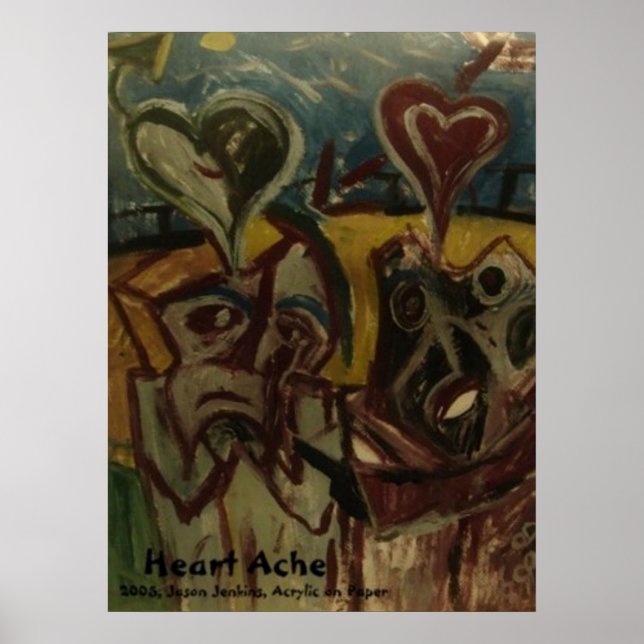 POSTER CHAGRIN D'AMOUR (Devant)