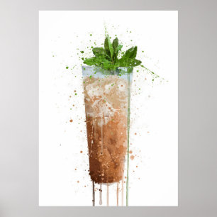 Poster Chai Latte glacé