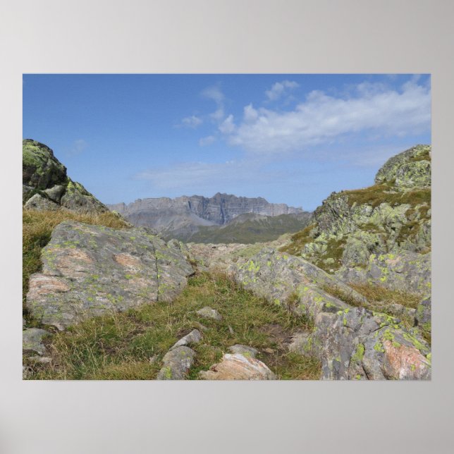 Poster Chaîne des Fiz Alpes (Devant)