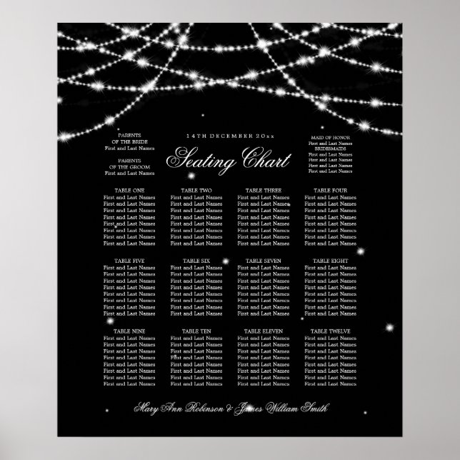 Poster Chaîne d'étincelle du mariage (Devant)