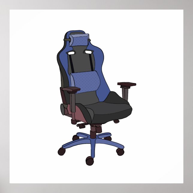 Poster Chaise de jeu (Devant)