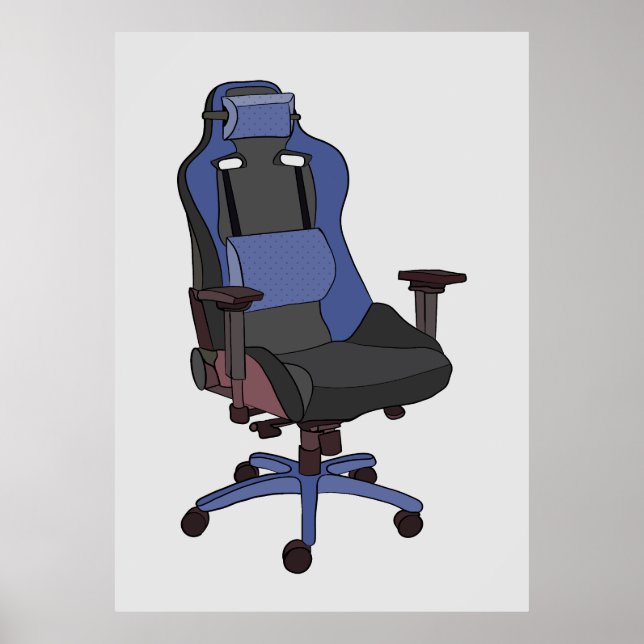 Poster Chaise de jeu (Devant)
