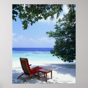Poster Chaise de plage