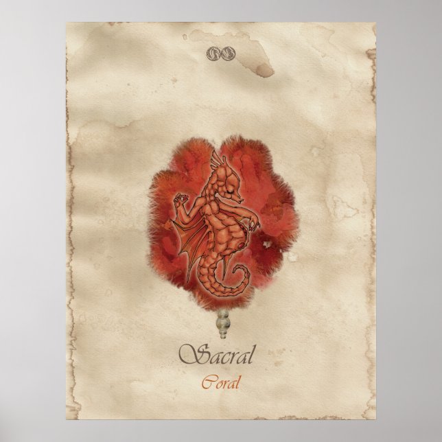 POSTER CHAKRA FAE - SACRAL (Devant)