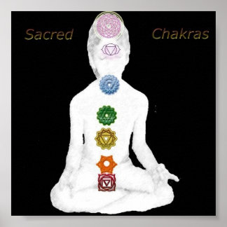 Poster Chakras sacrés