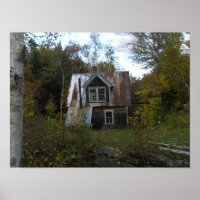 chalet abandonné