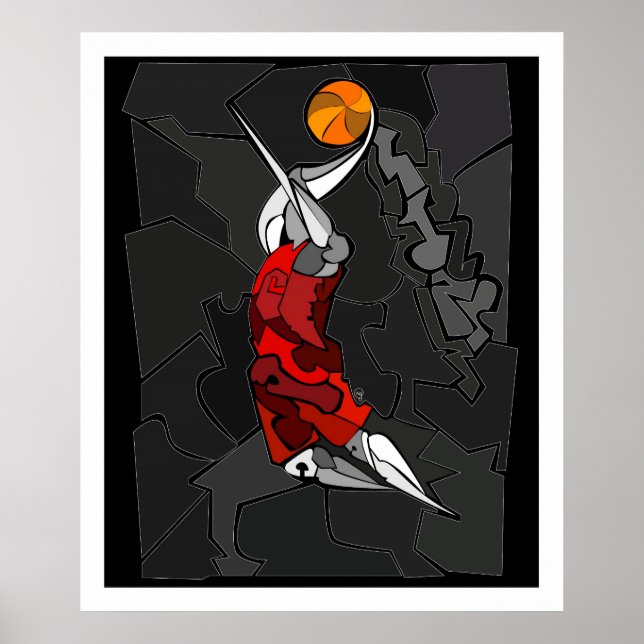 Poster Chaleur de Dunk par NGBOO (Devant)