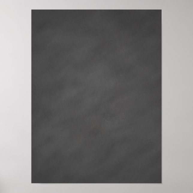 Poster Chalkboard Gray Background (Devant)