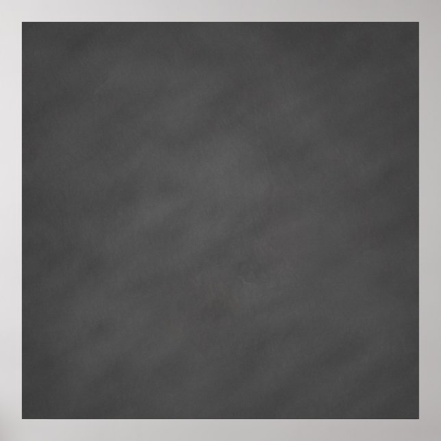 Poster Chalkboard Gray Background (Devant)