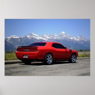 Poster Challenger / Grand Tetons