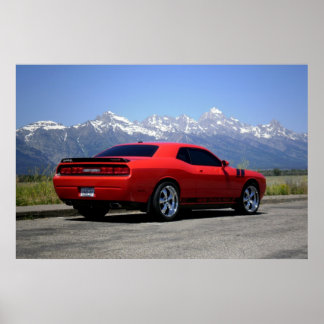 Poster Challenger / Grand Tetons