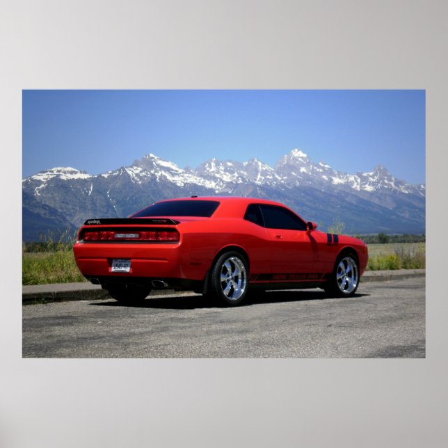 Poster Challenger / Grand Tetons (Devant)