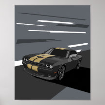 Challenger Noir