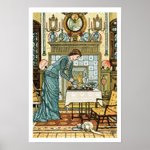 Poster Chamber de ma Madame, frontispice 'au beau de