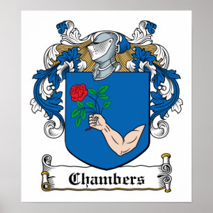 Poster Chambers Family Crest
