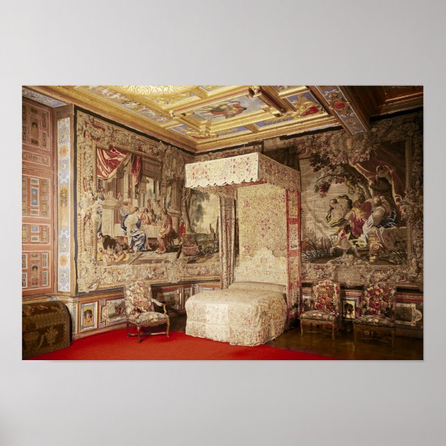 Poster Chambre de lit du roi (Devant)