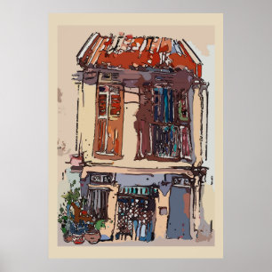 Poster Chambre de point d'Alger