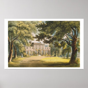 Poster Chambre de verger de houx, dépôt d'Ackermann du
