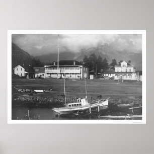 Poster Chambre pionnière Sitka, Alaska 1912