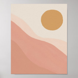 Poster Chambre Rose Bleu Dorm Décor College