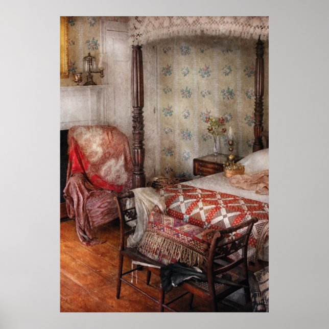 Poster Chambre - Un endroit pour dormir (Devant)