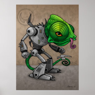 Poster Chameleozoïde
