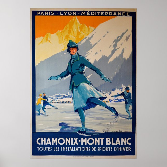 Poster Chamonix (Devant)