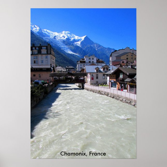Poster Chamonix, France (Devant)
