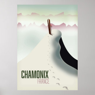 Poster Chamonix France