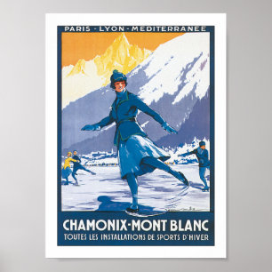 Poster Chamonix-Mont Blanc